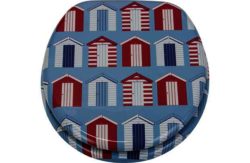 Beach Hut Toilet Seat - Beech